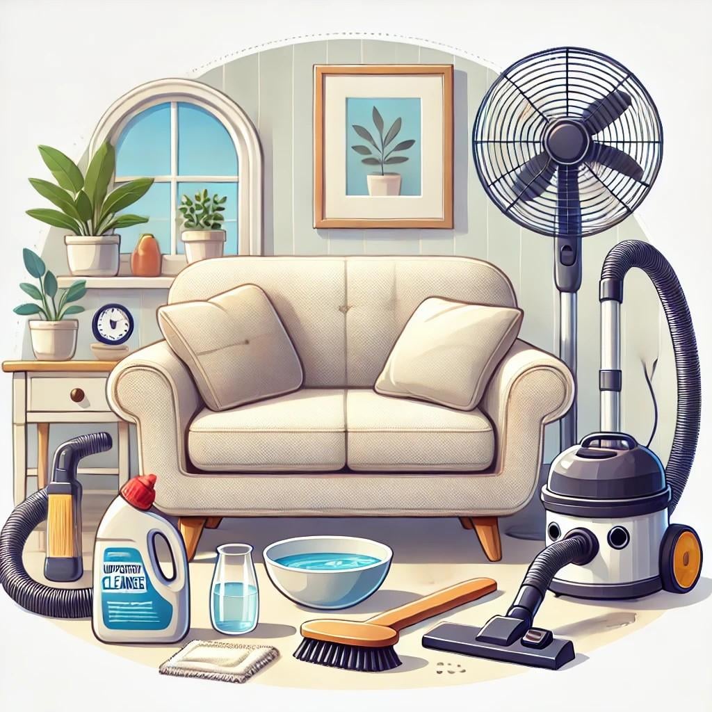 Gids: Hoe je Zelf en Veilig Je Meubelstoffering kunt Reinigen